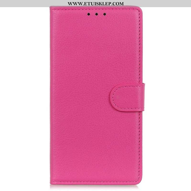 Etui Folio do Samsung Galaxy S23 5G Tradycyjna Sztuczna Skóra